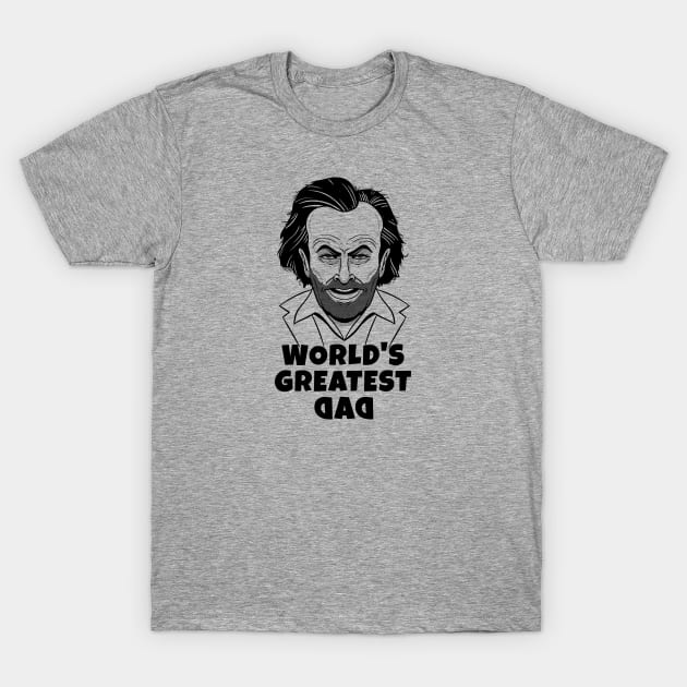 World's Greatest Dad - The Shining - Horror T-Shirt by futiledesigncompany